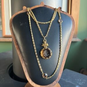 Vintage “Goldette” Cameo Necklace